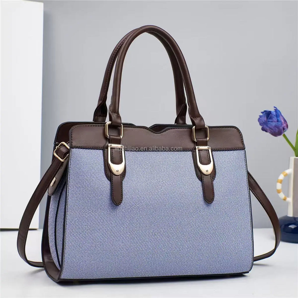 Borsa a Tracolla Donna Bicolor - Crossbody Fashion 2025