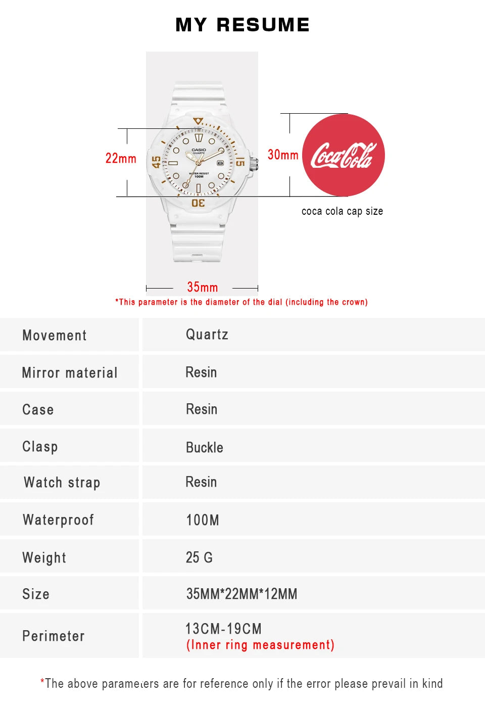 Casio skiing watch diving women watches Set top brand luxury 100m Waterproof  ladies Gift Clock Sport watch wome reloj mujer