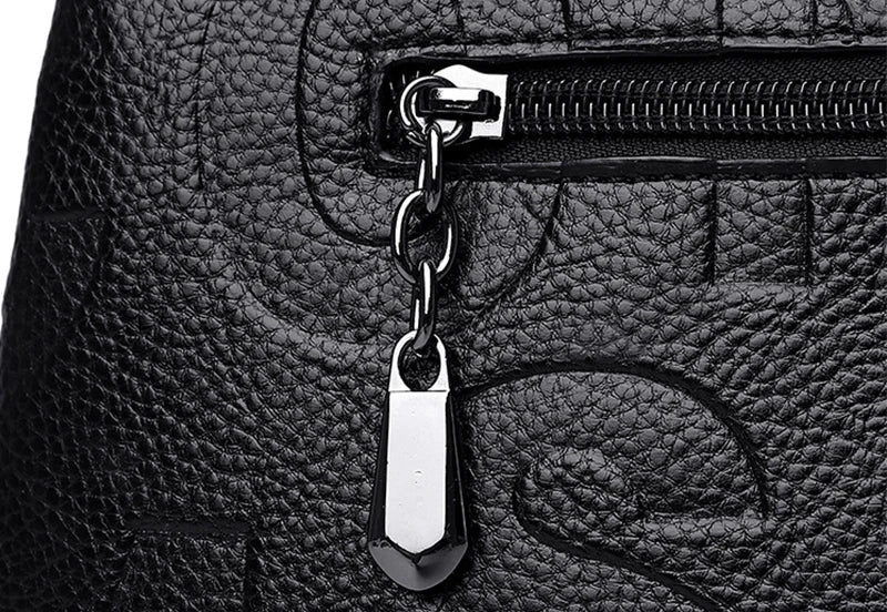 Borsa a Tracolla Donna in Pelle PU - Grande Capacità per Viaggio e Uso Quotidiano