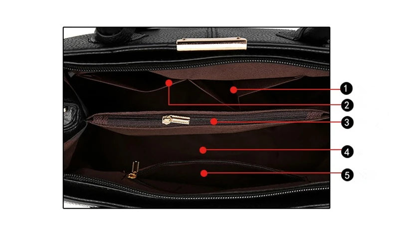 Borsa a Spalla Donna in Pelle - Design Luxury Fashion