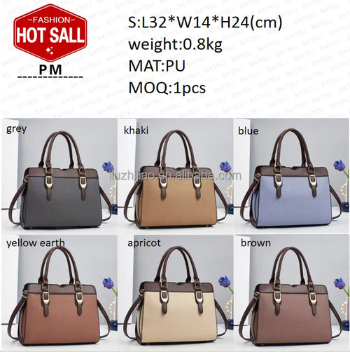 Borsa a Tracolla Donna Bicolor - Crossbody Fashion 2025