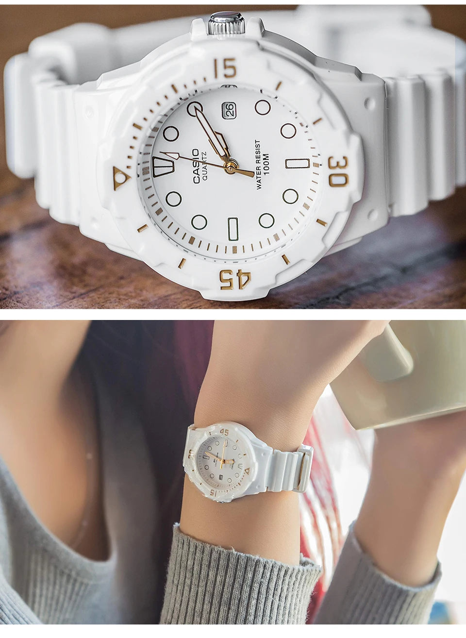 Casio skiing watch diving women watches Set top brand luxury 100m Waterproof  ladies Gift Clock Sport watch wome reloj mujer