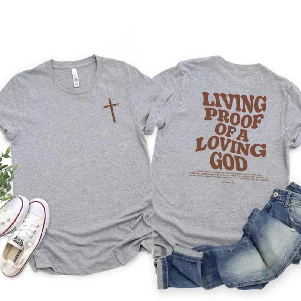 Christian Aesthetic T-Shirt | Vintage Bible Verse Streetwear