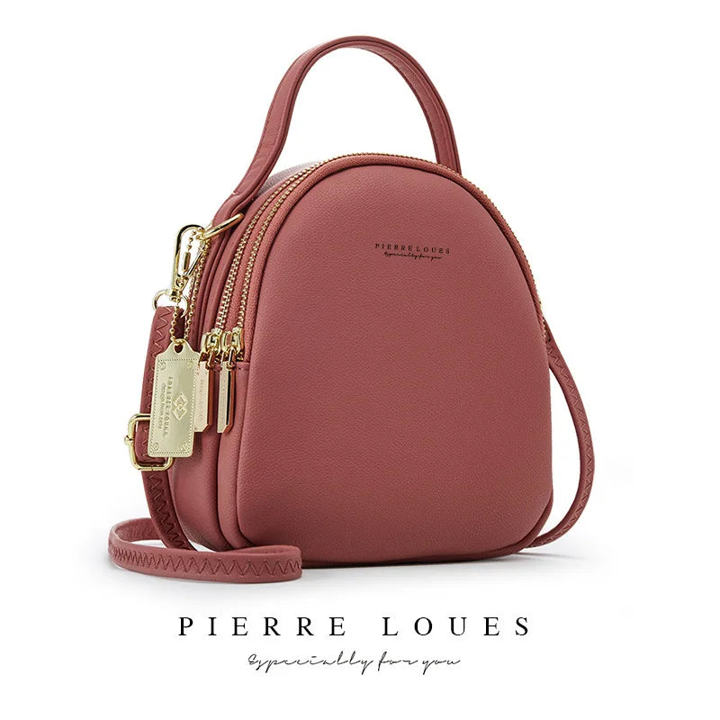 Zaino Mini Donna in Ecopelle — Borsa a Spalla Multifunzione Luxury