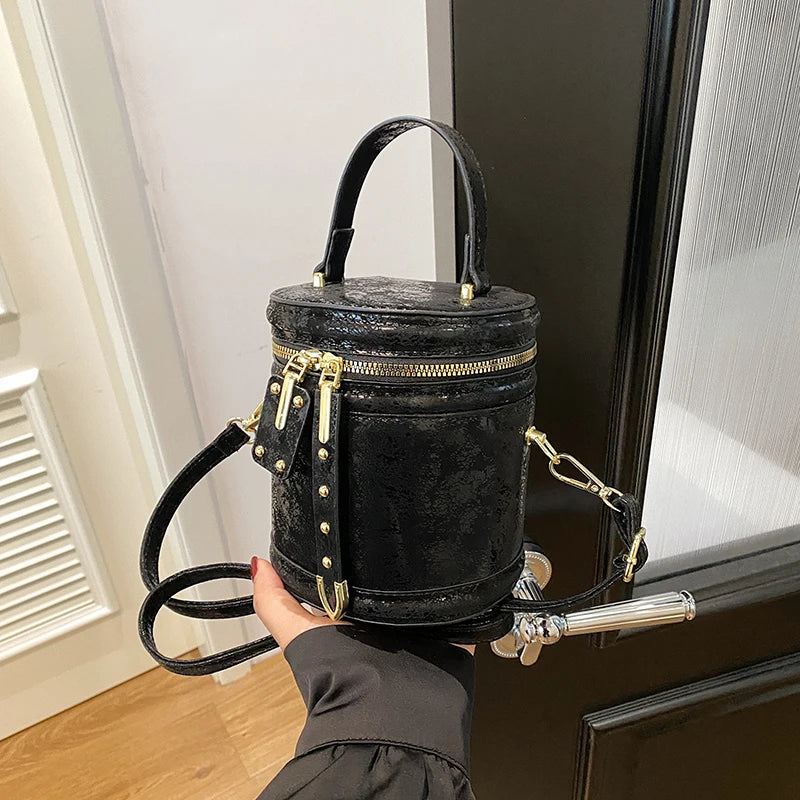 Borsa Secchiello Donna in Pelle PU - Handbag Fashion Capiente
