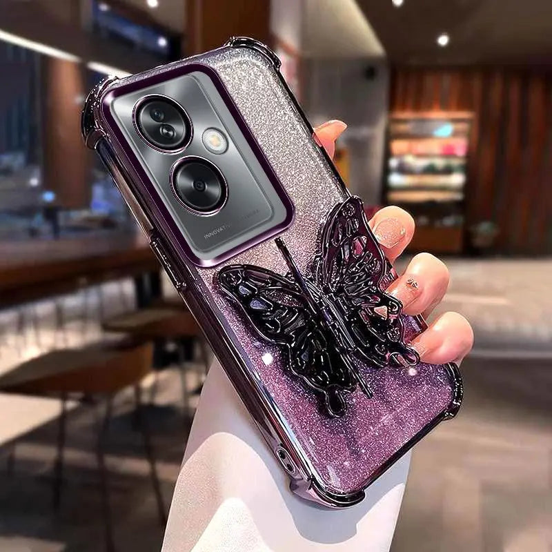A 79 Case Shockproof Lanyard Cover For OPPO A79 Realme Note 60 60x 50 Find X8 Ultra X8S pro Luxury Cases With Holder Bling Cover