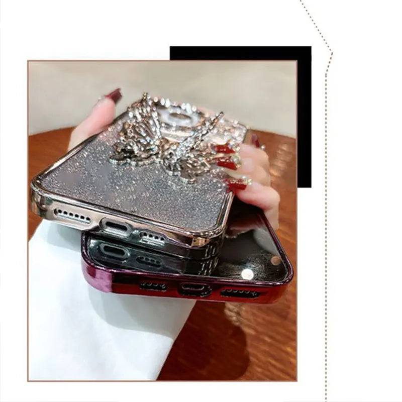 A 79 Case Shockproof Lanyard Cover For OPPO A79 Realme Note 60 60x 50 Find X8 Ultra X8S pro Luxury Cases With Holder Bling Cover