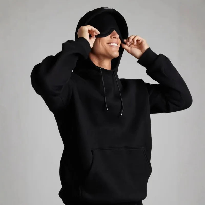 Felpa con Cappuccio Donna Autunno Inverno Stile Europeo Americano Coppia Colori Premium