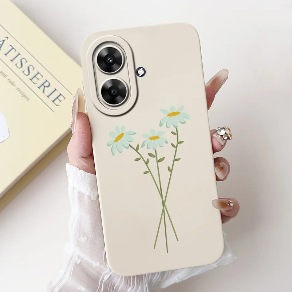 For Realme Note 60 2024 Fashion Moon Pattern Phone Case For Realme Note60 4G Soft Silicone Shockproof Cases