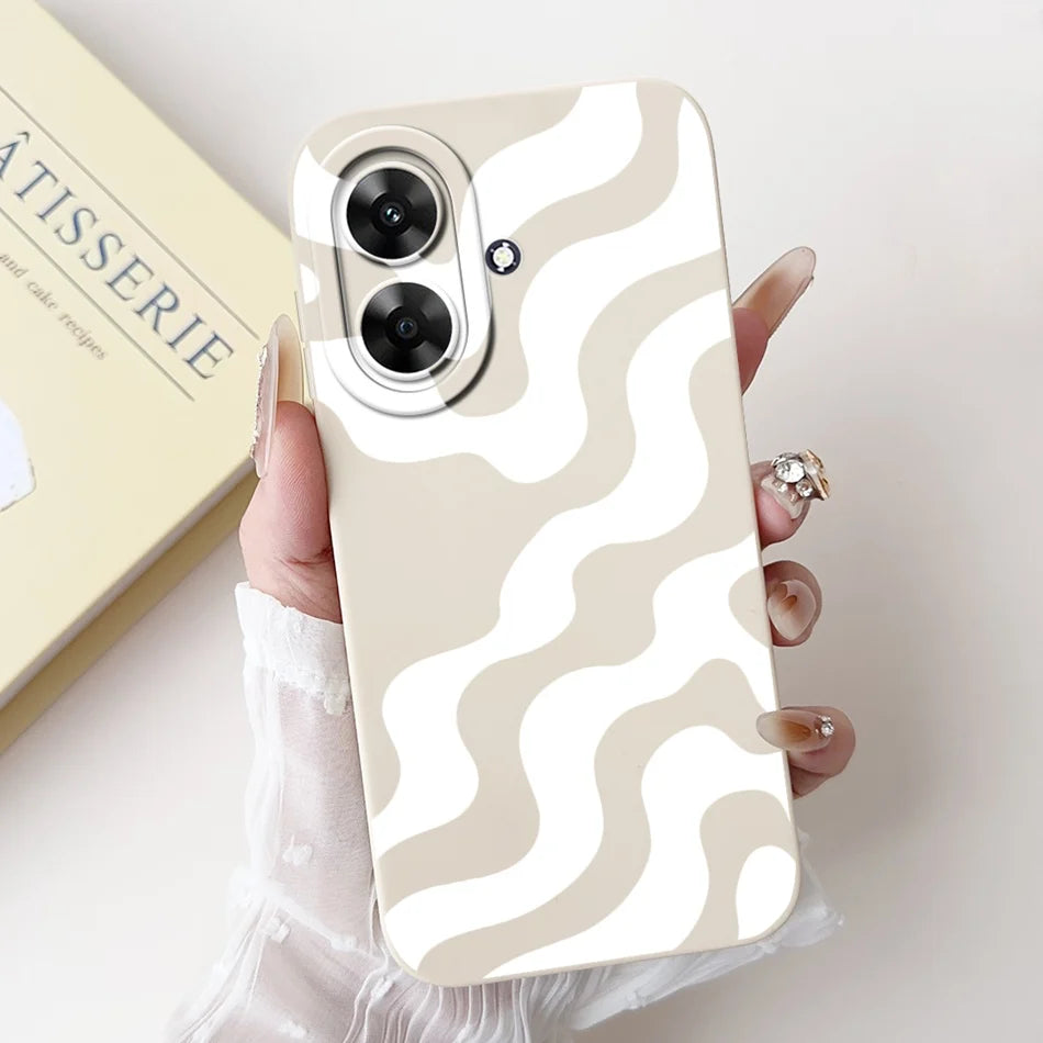 For Realme Note 60 2024 Fashion Moon Pattern Phone Case For Realme Note60 4G Soft Silicone Shockproof Cases
