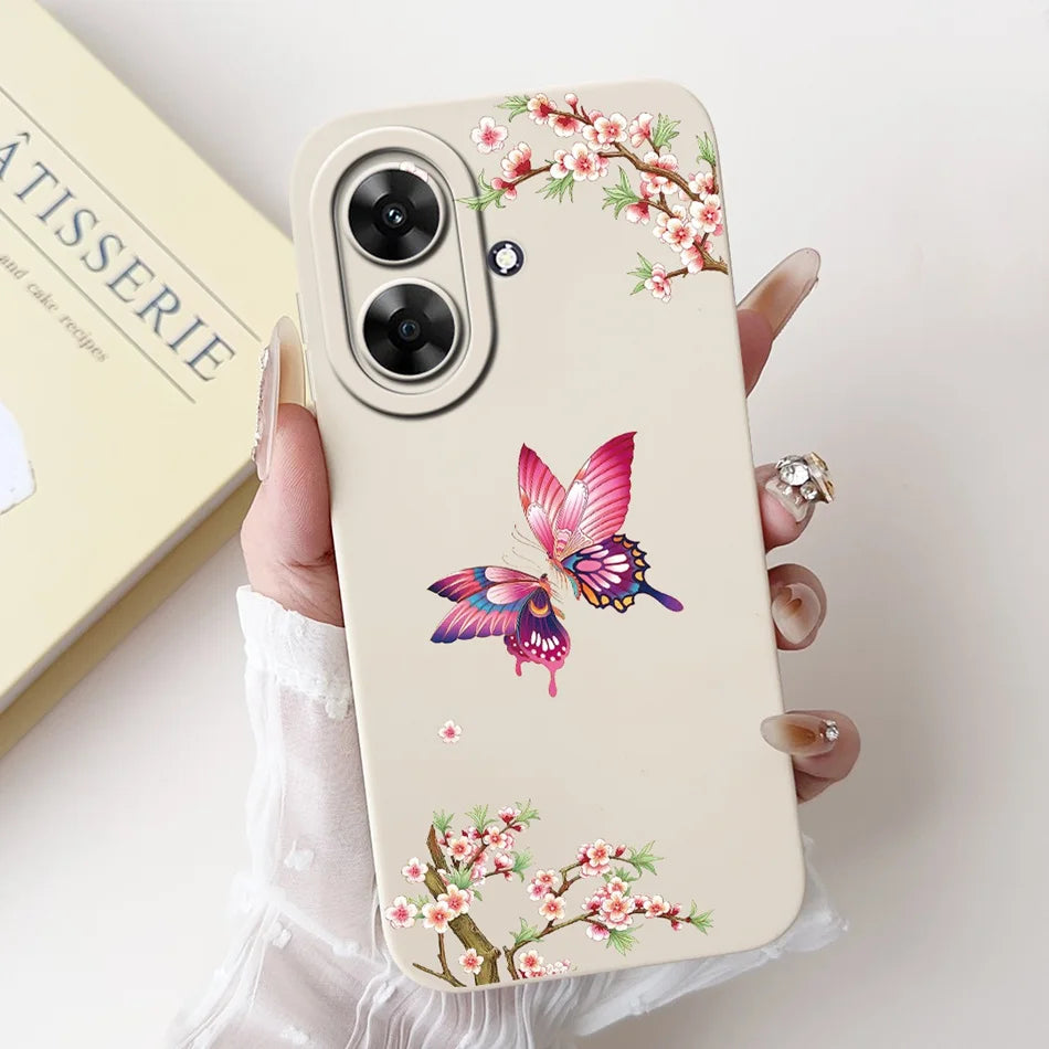 For Realme Note 60 2024 Fashion Moon Pattern Phone Case For Realme Note60 4G Soft Silicone Shockproof Cases