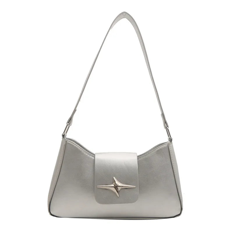 Mini Borsa a Spalla Donna Y2K - Stile Retrò in Pelle PU