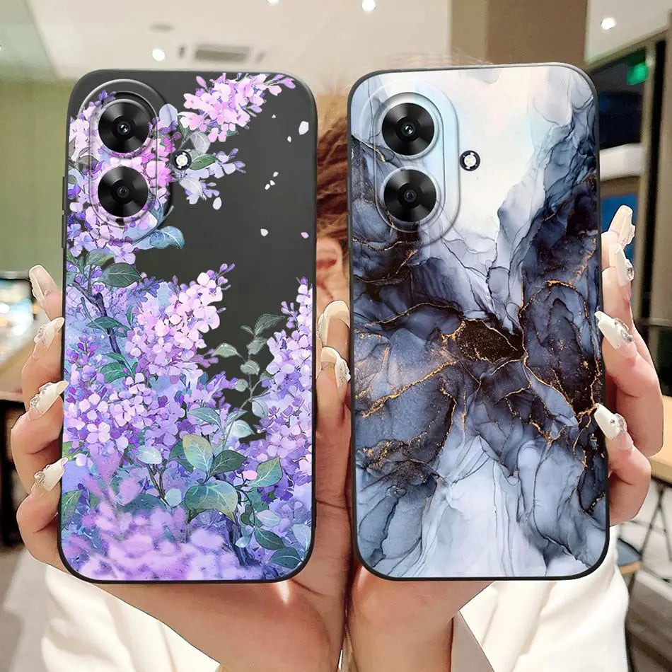For Realme Note 60 2024 Fashion Moon Pattern Phone Case For Realme Note60 4G Soft Silicone Shockproof Cases