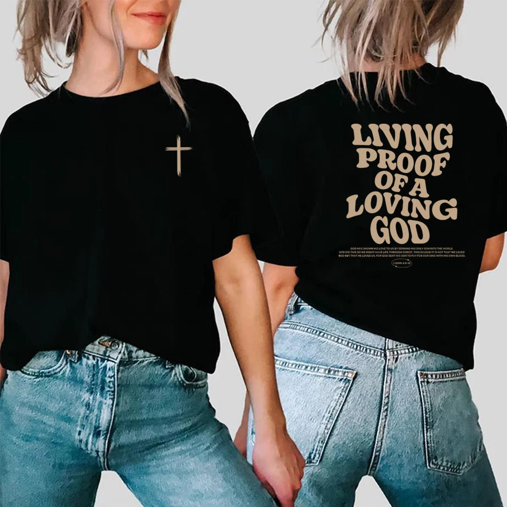 Christian Aesthetic T-Shirt | Vintage Bible Verse Streetwear
