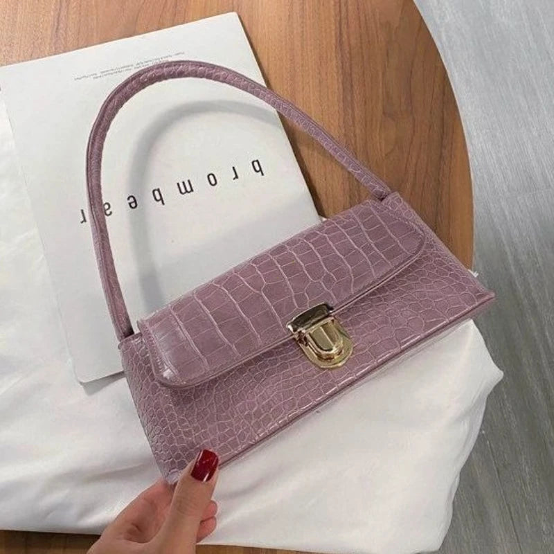 Saddle Bag Donna a Spalla - Borsa Sottobraccia Design Luxury