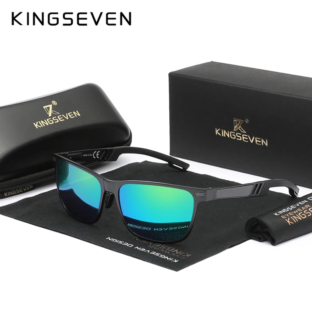 KINGSEVEN 2024 New Sunglasses For Men Driving Polarized Eye Protect UV400 Sports Glasses Special Design Goggle Women Eyewear