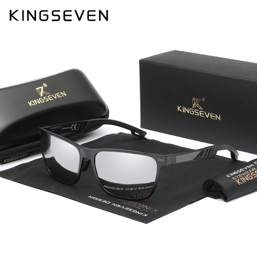 KINGSEVEN 2024 New Sunglasses For Men Driving Polarized Eye Protect UV400 Sports Glasses Special Design Goggle Women Eyewear