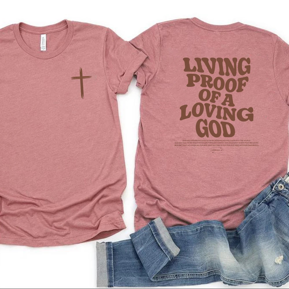 Christian Aesthetic T-Shirt | Vintage Bible Verse Streetwear