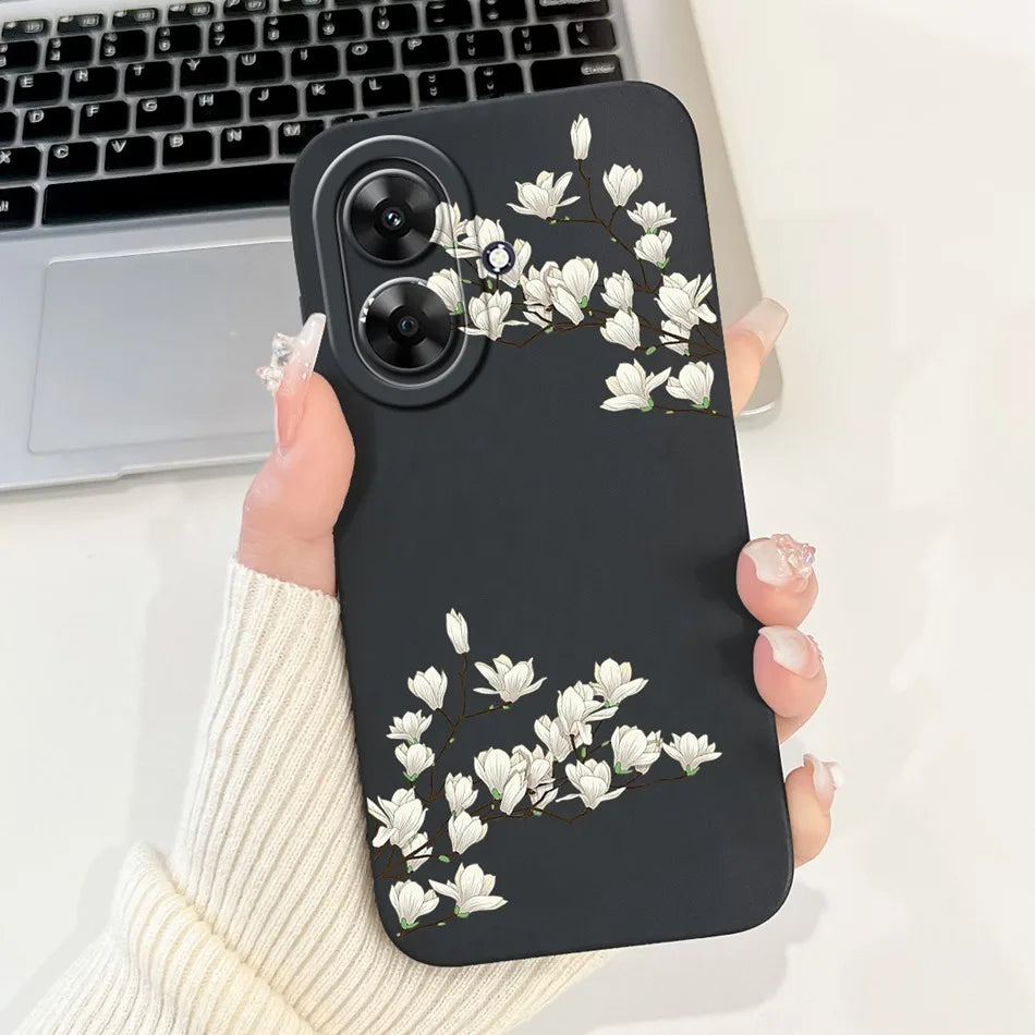 For Realme Note 60 2024 Fashion Moon Pattern Phone Case For Realme Note60 4G Soft Silicone Shockproof Cases