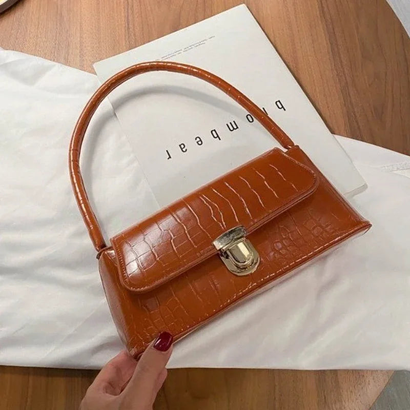 Saddle Bag Donna a Spalla - Borsa Sottobraccia Design Luxury
