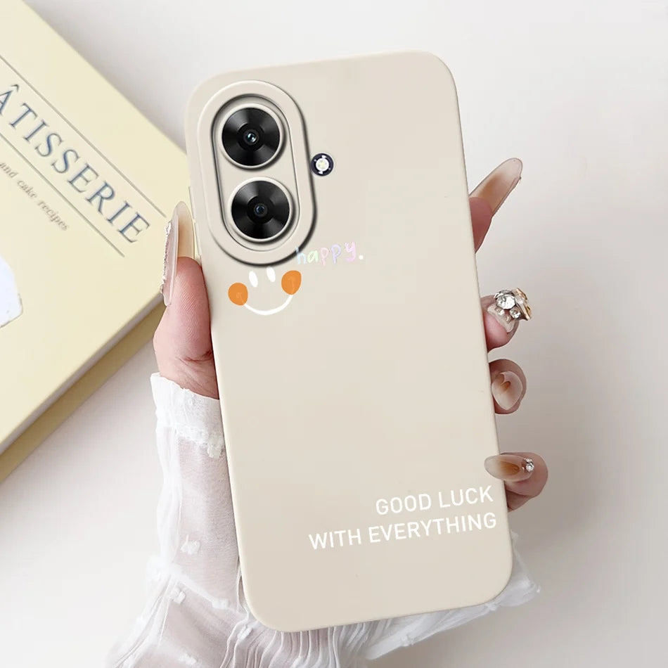 For Realme Note 60 2024 Fashion Moon Pattern Phone Case For Realme Note60 4G Soft Silicone Shockproof Cases