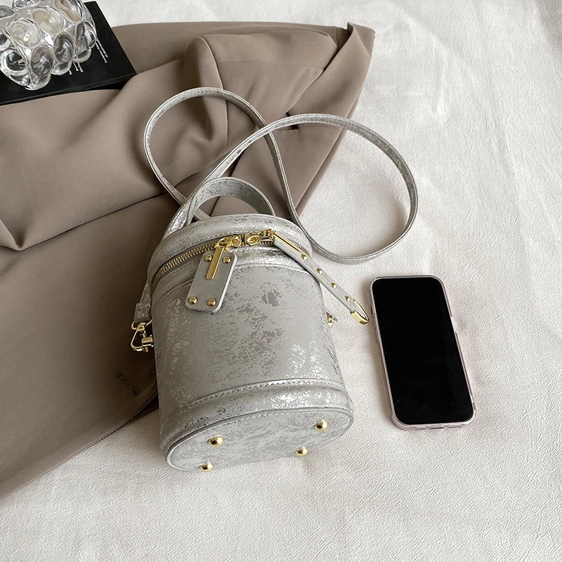 Borsa Secchiello Donna in Pelle PU - Handbag Fashion Capiente