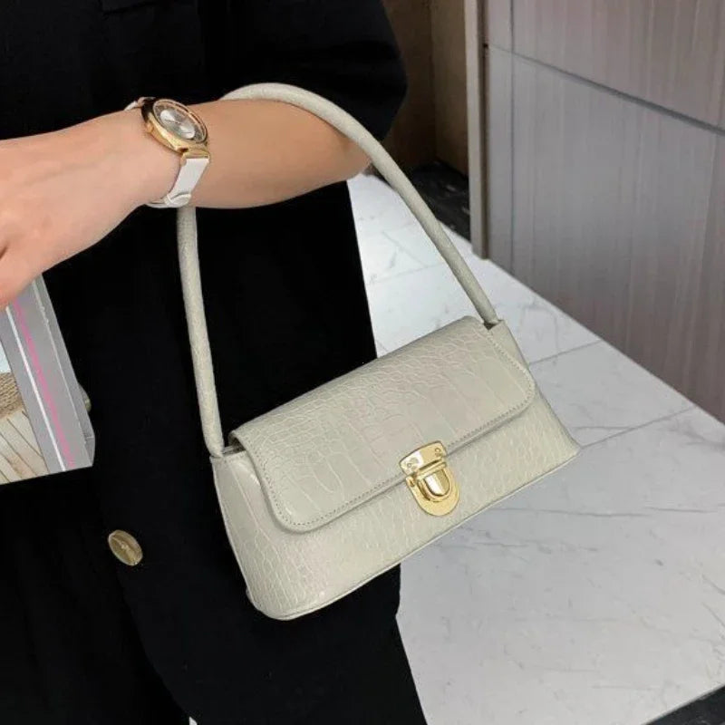 Saddle Bag Donna a Spalla - Borsa Sottobraccia Design Luxury