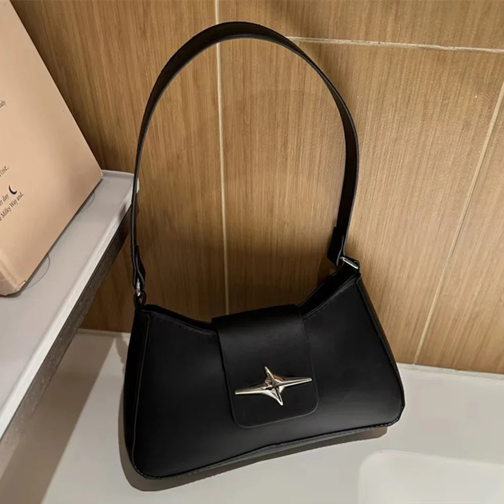 Mini Borsa a Spalla Donna Y2K - Stile Retrò in Pelle PU