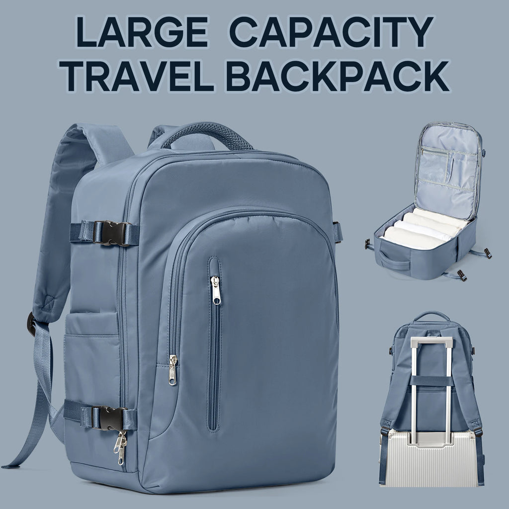 Zaino Viaggio Cabina Ryanair Easyjet - Bagaglio a Mano 40x20x25 con Scomparto Laptop
