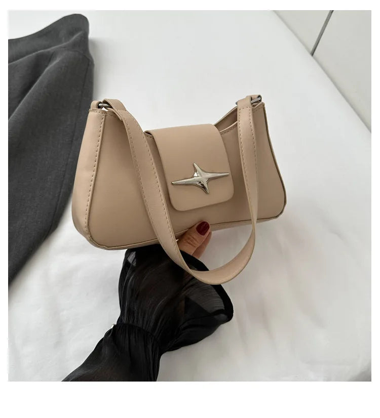Mini Borsa a Spalla Donna Y2K - Stile Retrò in Pelle PU