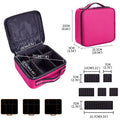 Beauty Case Professionale Impermeabile - Organizer Trucco da Viaggio con Scomparti