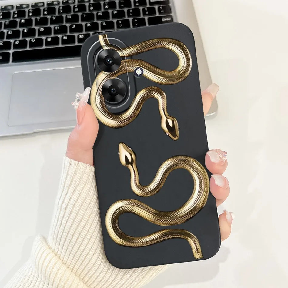 For Realme Note 60 2024 Fashion Moon Pattern Phone Case For Realme Note60 4G Soft Silicone Shockproof Cases