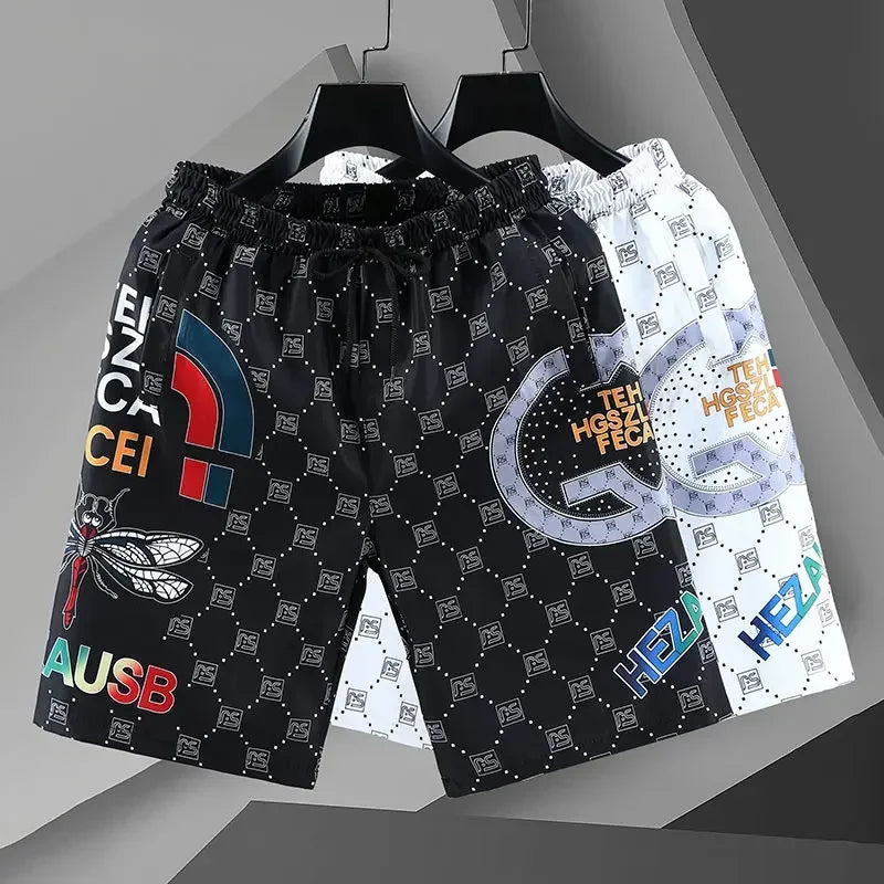 Pantaloncini Uomo Stampa 3D – Shorts Casual Sport e Spiaggia Estivi