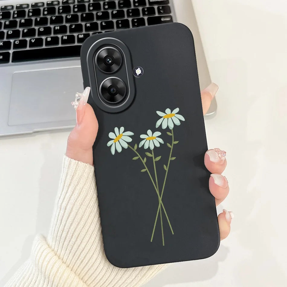 For Realme Note 60 2024 Fashion Moon Pattern Phone Case For Realme Note60 4G Soft Silicone Shockproof Cases