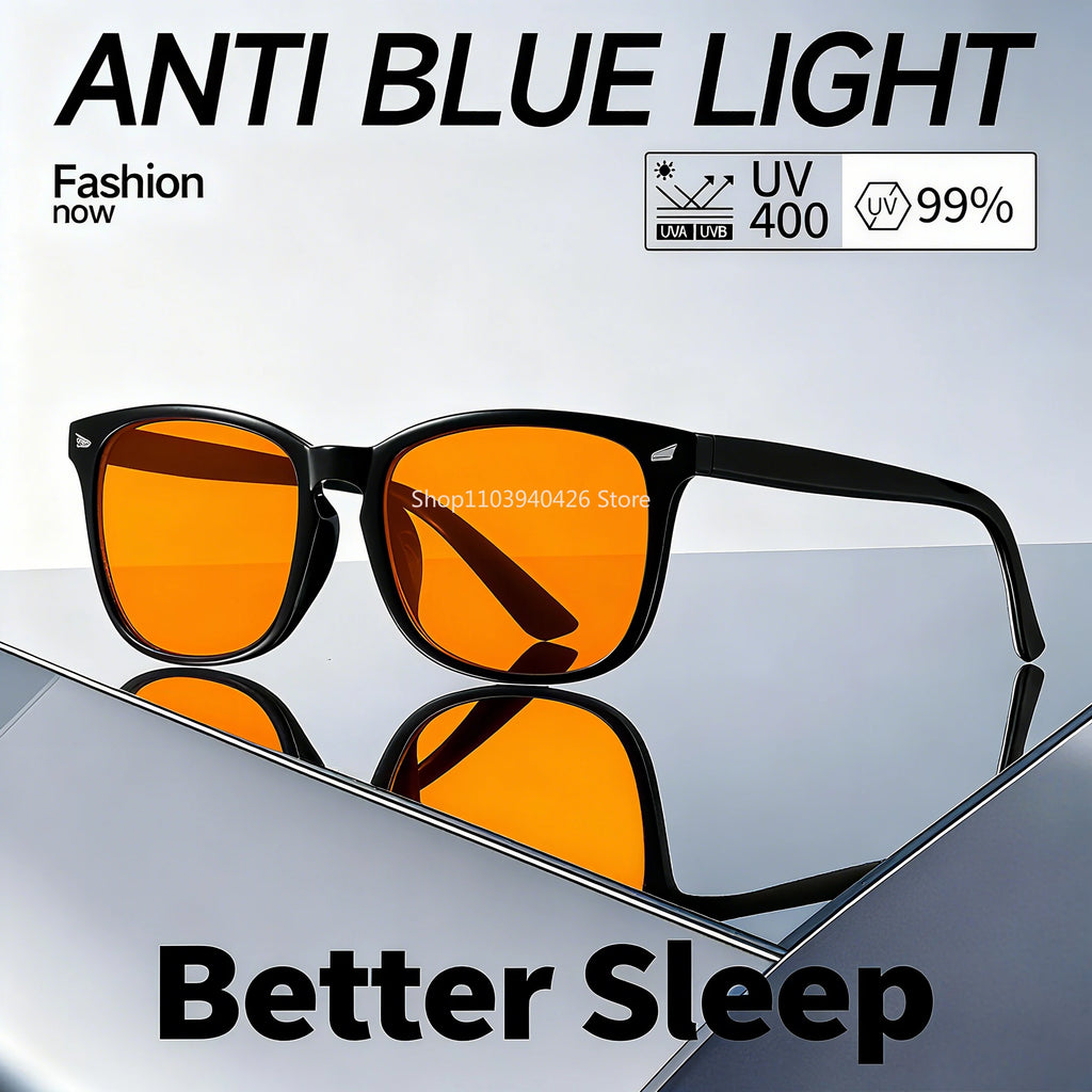 Occhiali Anti Luce Blu per Computer e Gaming - Lenti Rosse Filtro 99% - Unisex