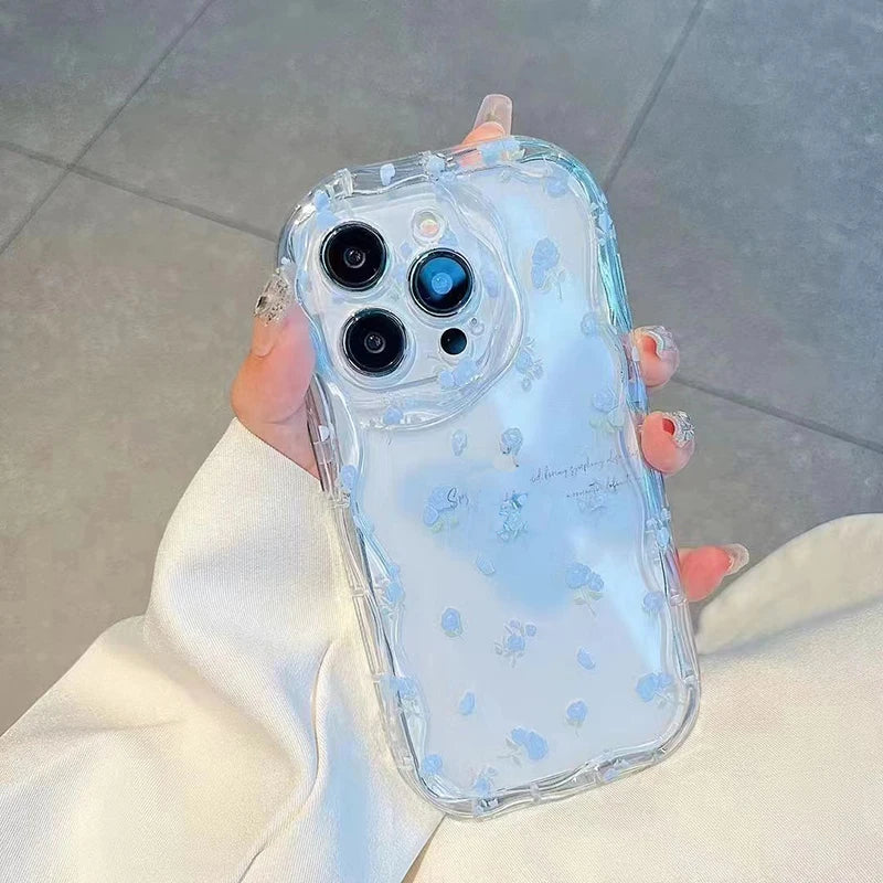 Butterfly Rose Flower Case For OPPO A40 A60 A3X A3 A80 A79 A18 A38 A74 A95 A57 A78 A58 A96 A93 A74 A53 A33 A15 A17 A16 A35 Cover