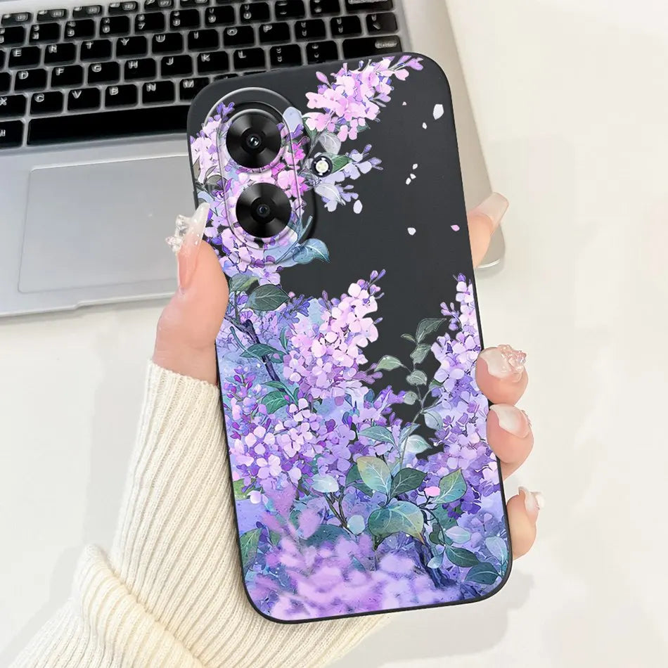 For Realme Note 60 2024 Fashion Moon Pattern Phone Case For Realme Note60 4G Soft Silicone Shockproof Cases