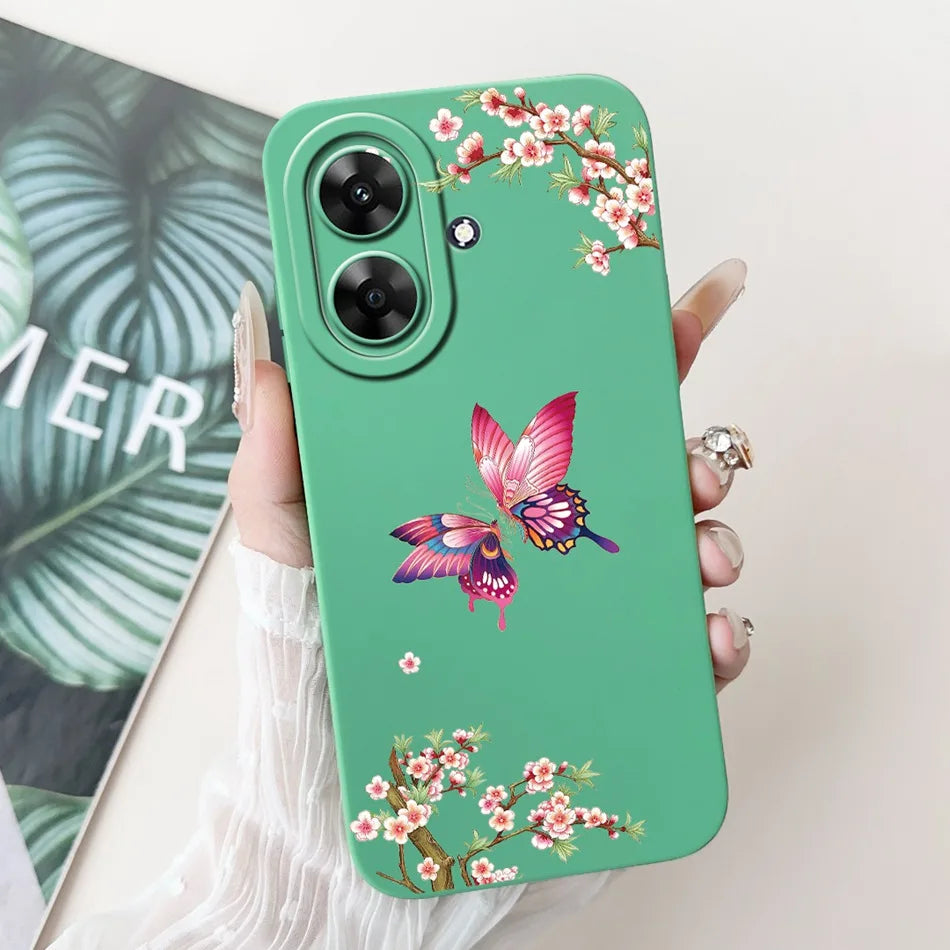 For Realme Note 60 2024 Fashion Moon Pattern Phone Case For Realme Note60 4G Soft Silicone Shockproof Cases