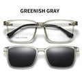VKYEE Magnetic Clip-On Glasses Driving Polarized Glasses Men's Optical Myopia Glasses Women's Customized Prescription Sunglasses