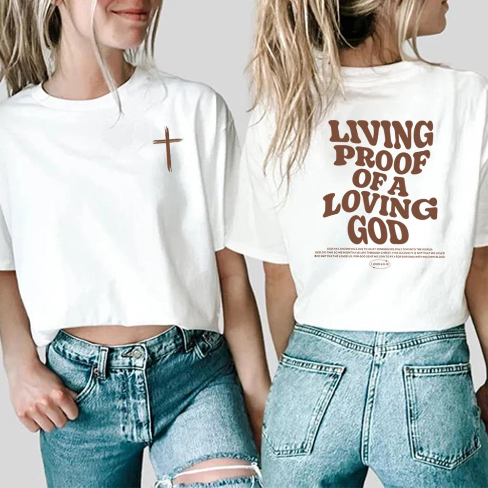 Christian Aesthetic T-Shirt | Vintage Bible Verse Streetwear