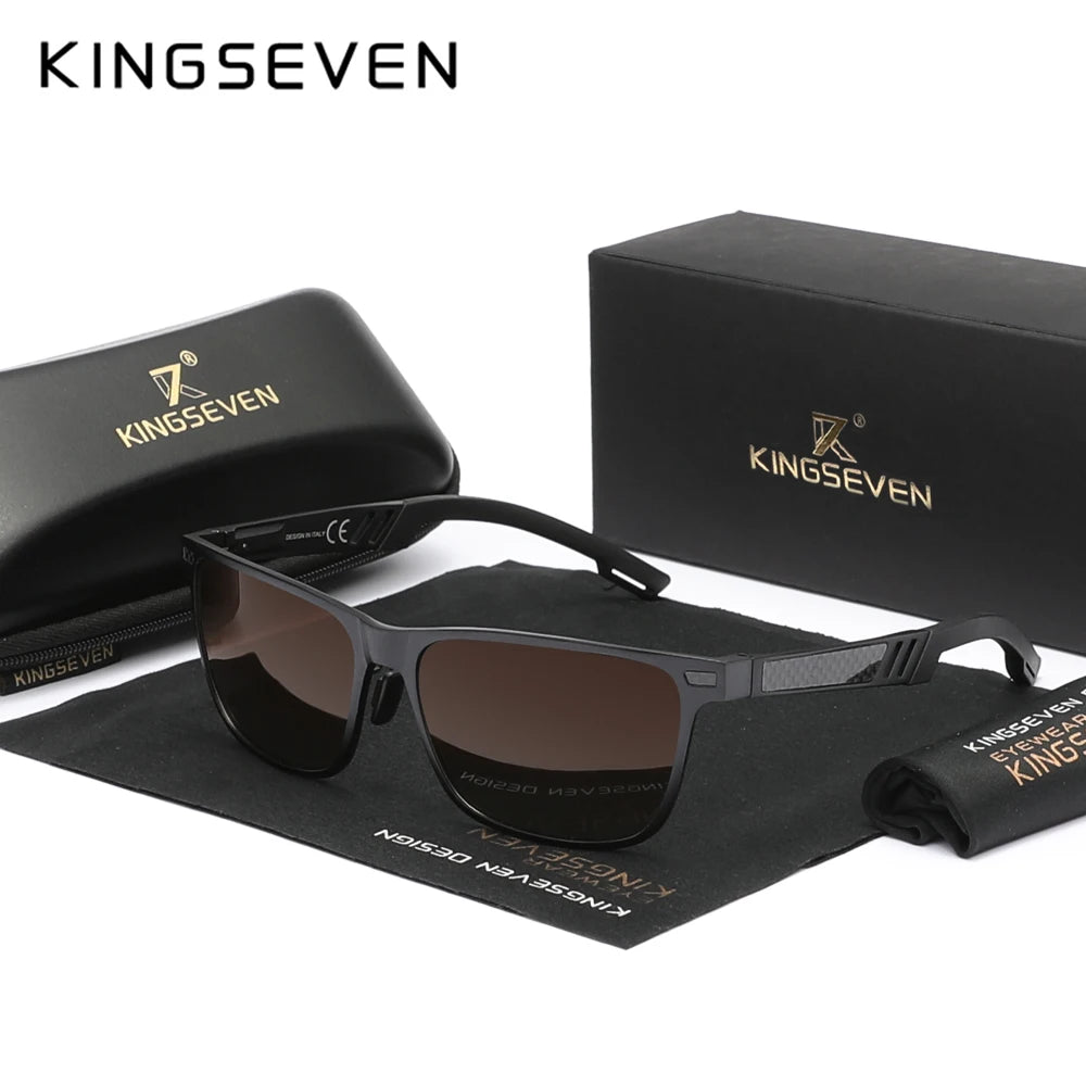 KINGSEVEN 2024 New Sunglasses For Men Driving Polarized Eye Protect UV400 Sports Glasses Special Design Goggle Women Eyewear