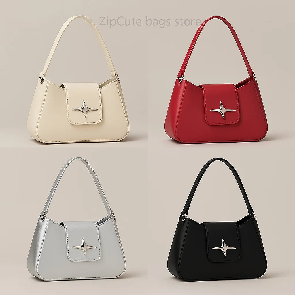 Baguette Bag Donna Vintage Y2K - Borsa a Spalla Sottile Stile Retrò