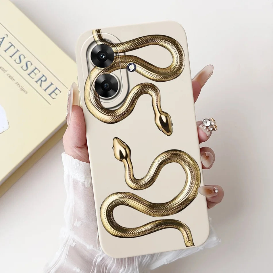 For Realme Note 60 2024 Fashion Moon Pattern Phone Case For Realme Note60 4G Soft Silicone Shockproof Cases