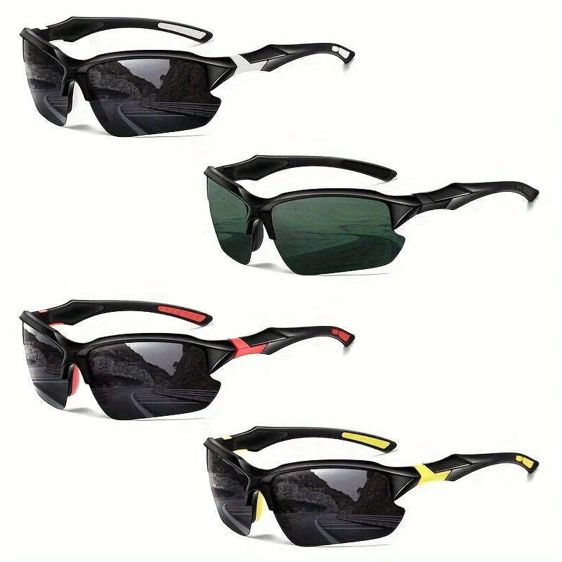 Occhiali Sportivi Polarizzati Outdoor - Antivento per Running, Ciclismo, Golf e Guida
