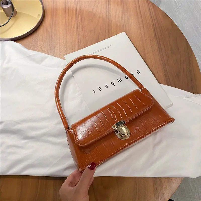 Saddle Bag Donna a Spalla - Borsa Sottobraccia Design Luxury