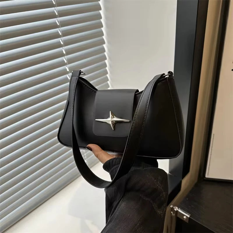 Mini Borsa a Spalla Donna Y2K - Stile Retrò in Pelle PU