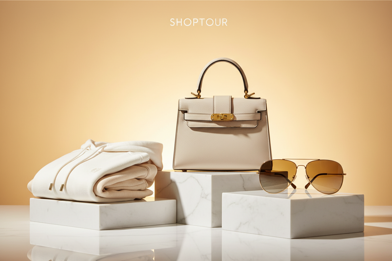 Hero Banner Shoptour con Felpe